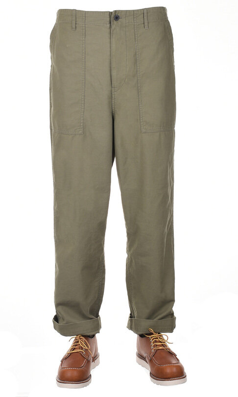 H-PT104B Back Satin Fatigue Pant - Khaki