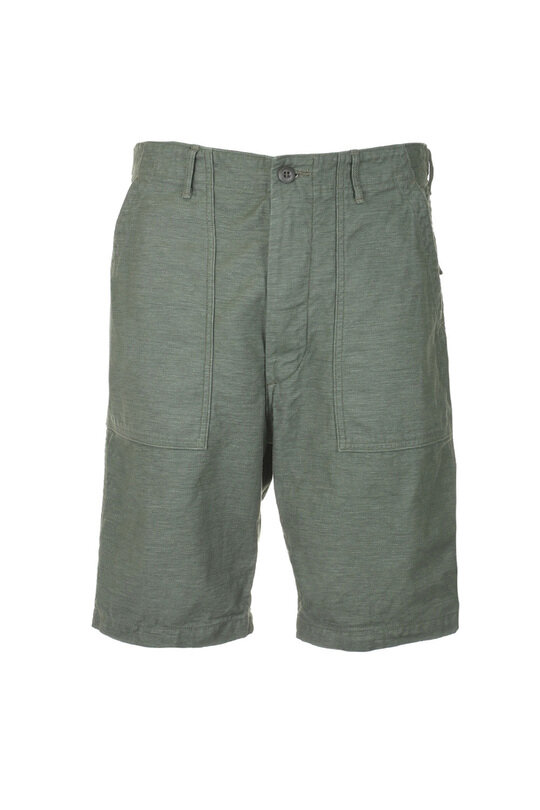 01-7002-16 US Army Fatigue Shorts - Green