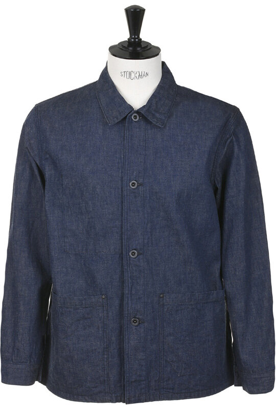#2447 Denim Coverall - Indigo