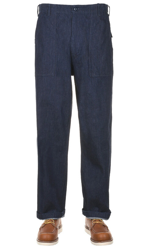 #F0541 888 Denim Baker Pants - Indigo