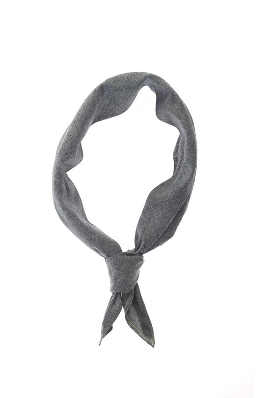 Bandana Scarf Chambray - Navy