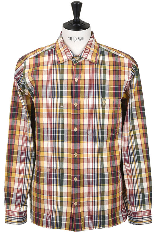 Madras Work Shirt - Red