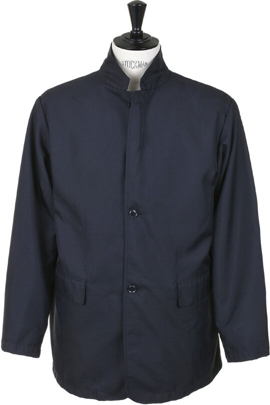 Polyester Twill Club Jacket - Navy
