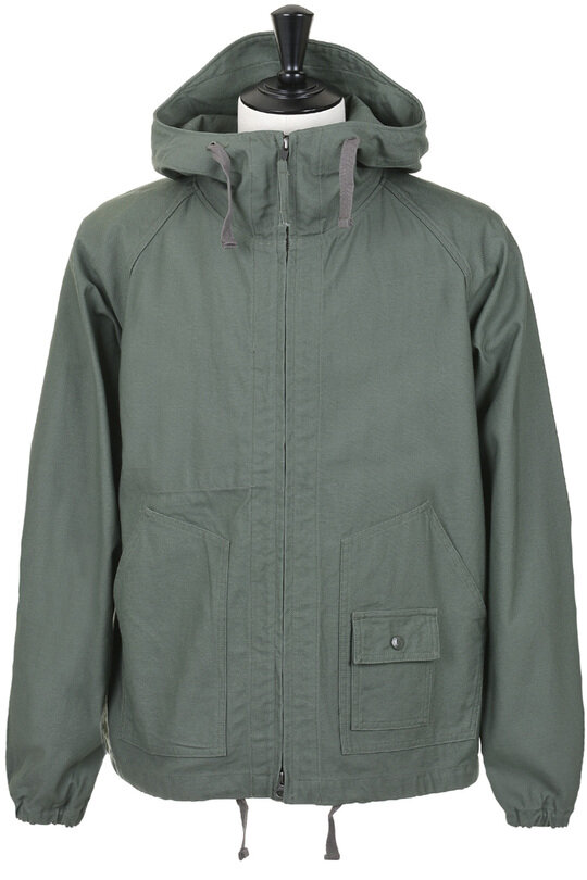 Deck Parka Reverse Sateen - Olive