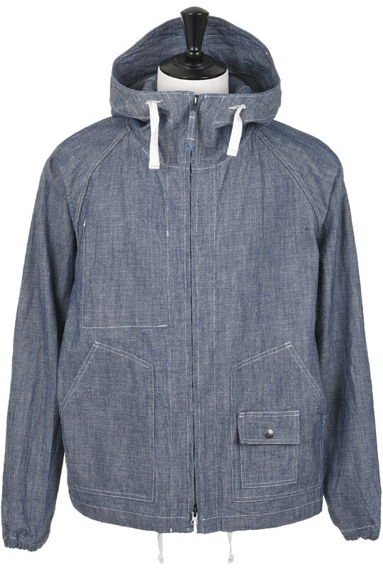 Deck Parka 10oz Sea Canvas - Indigo