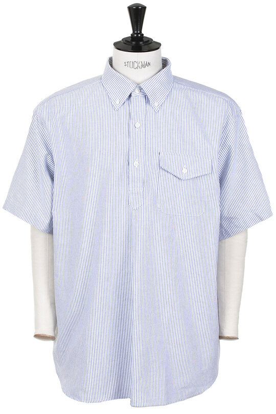 Popover Shirt Candy Stripe - Blue