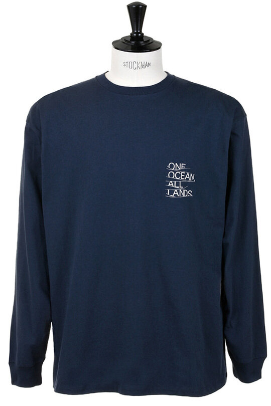 OOAL Graphic L/S Tee - Navy