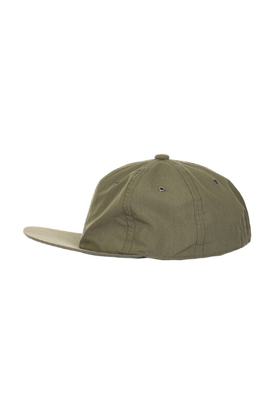 Cotton / Nylon B.B. Cap - Olive/Grey
