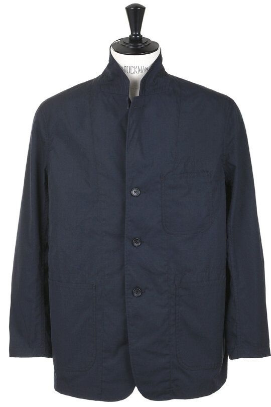 MED Blazer PC Poplin - Dk Navy