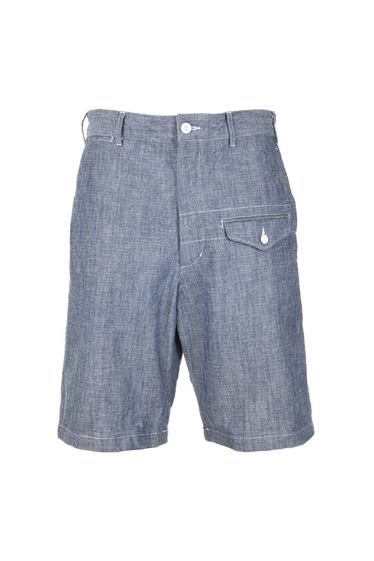 Ghurka Short 10oz Sea Canvas - Indigo
