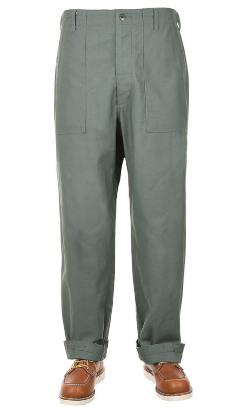 Fatigue Pants Reverse Sateen - Olive