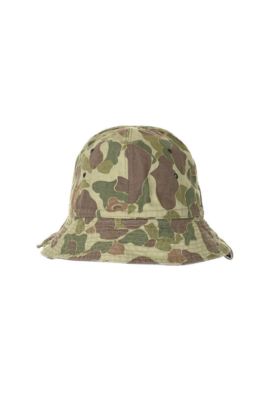 Camo Herringbone Radio Hat - Khaki