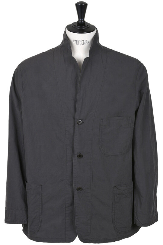 01-6153-CN60 Simple Light Jacket - Charcoal Grey