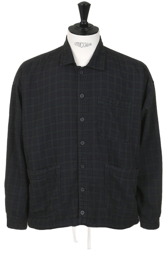 SV-SH-029 Plaid Comfy Shirt - Dk Blue