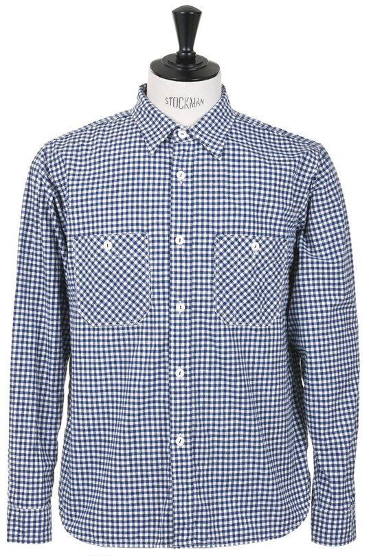 SV-SH-031 Gingham Work Shirt - Gingham