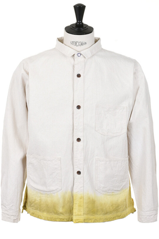 SV-SH-009-79A 8oz Canvas Wing Collar Shirt Jacket - Pagoda