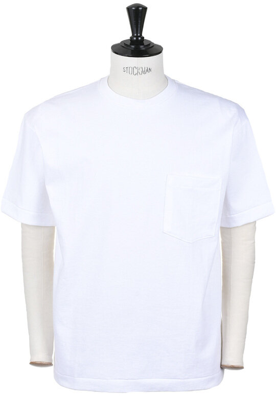 7.5oz Pocket T-shirt - White