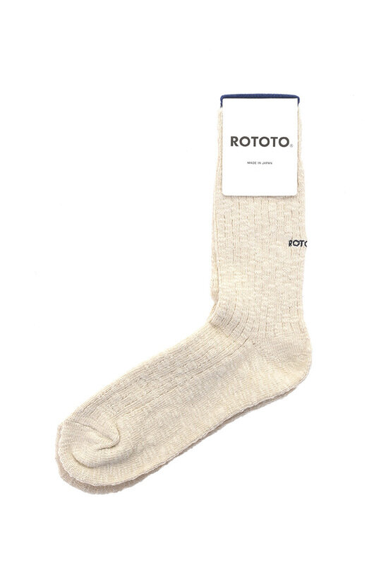 R1634 Cotton Slub Crew - Ecru