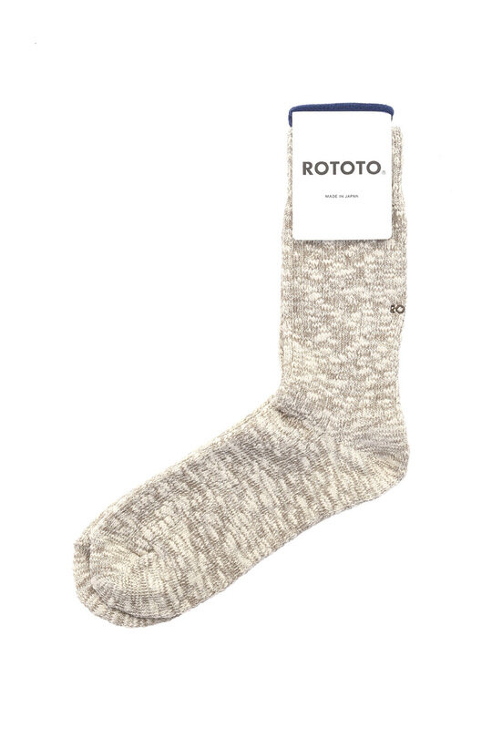 R1634 Cotton Slub Crew - Mocha