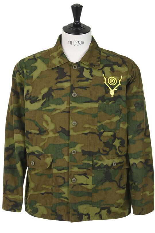 Ranger Shirt Camo Cotton Ripstop - Green