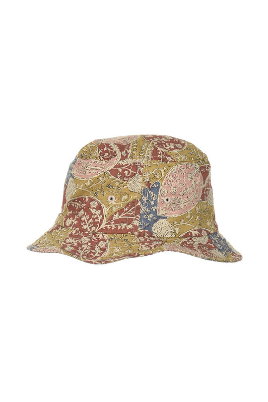 Bucket Hat Batik Print - Mustard