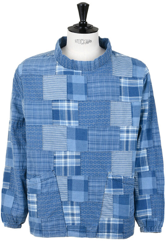 Smock Patchwork - Indigo