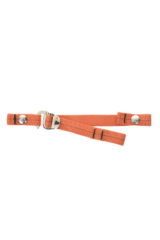 Sternum Strap With Silver Hook - Orange