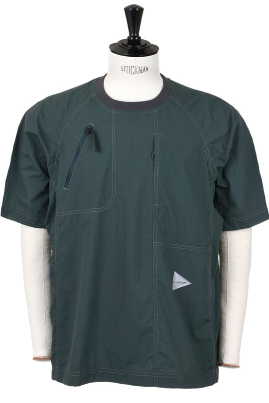 Stretch Rip Pullover - Dk Green