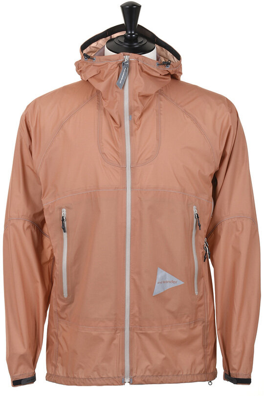 3L UL Rain Jacket - Lt. Orange Pink