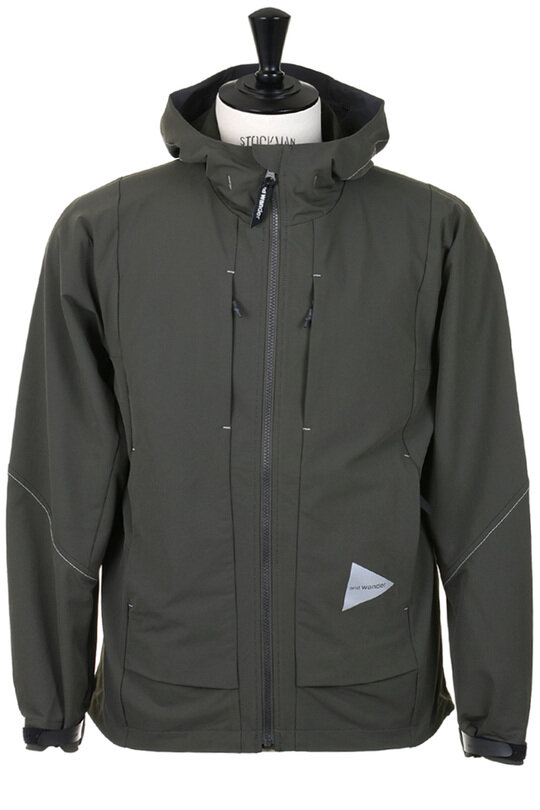 Light Stretch Shell Jacket - Dk Khaki