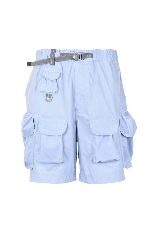 Multi Pocket Shorts - Lt Blue