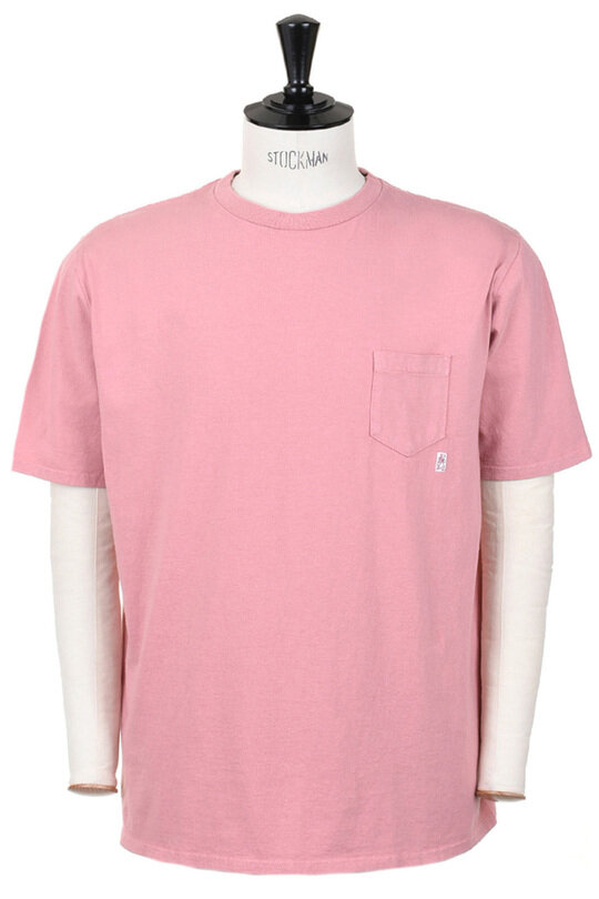 #R185-0103 Standard Pocket Tee - Smoke Pink