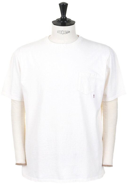 #R185-0103 Standard Pocket Tee - Off White