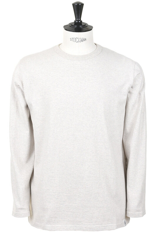 #R185-0102B "V" Stitch Long Sleeve - Oatmeal