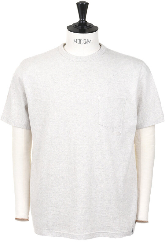 #R185-0101B Pocket Tee - Oatmeal