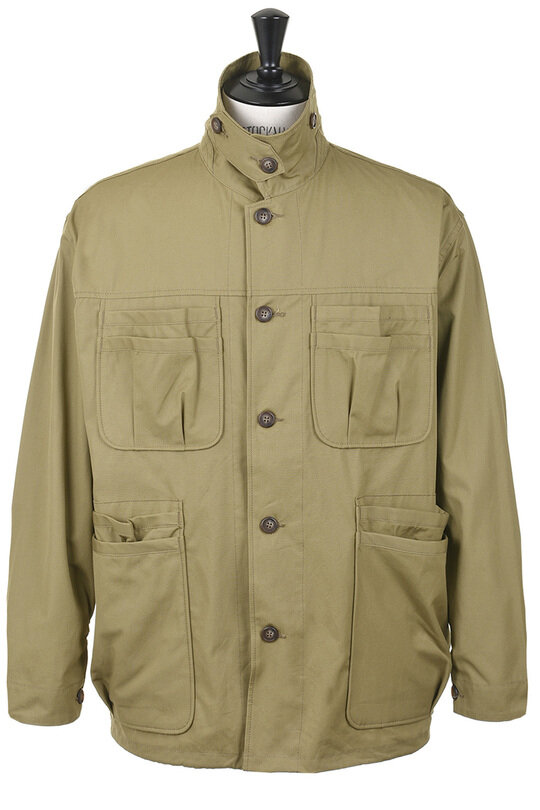 Overgrown Warden Jacket Poplin - Khaki