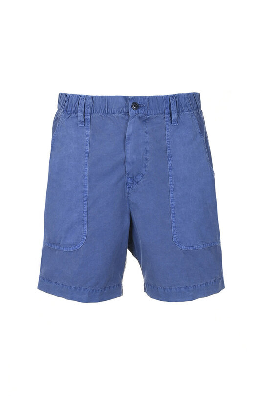 Poplin Fatigue Short - Union Blue