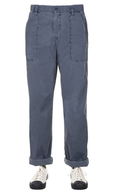 Poplin Fatigue Pant - Fade Navy