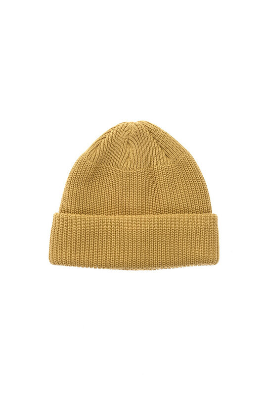 #DE-10 Watch Cap - Mustard
