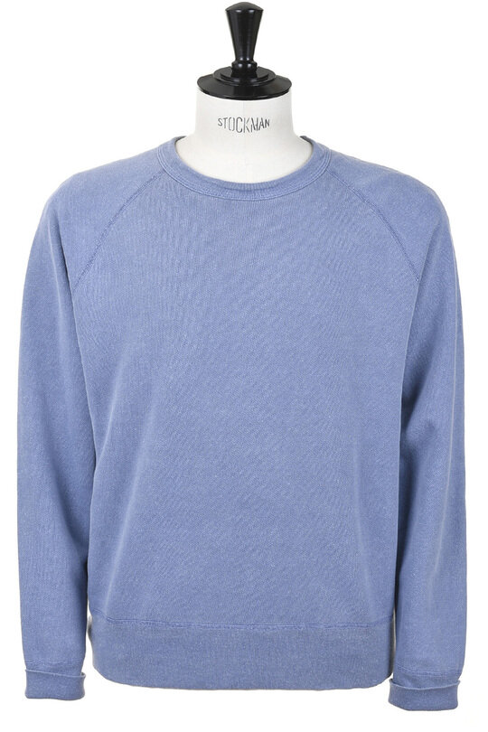 Cotton Hemp Sweatshirt - Union Blue