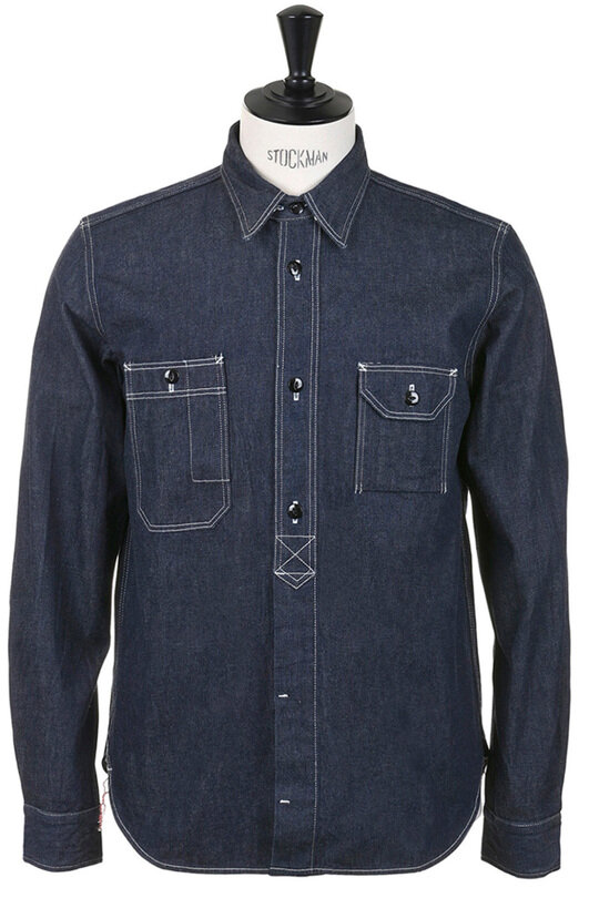 #5333B Denim Work Shirt - Indigo