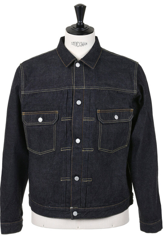 #SD-412W 2nd Type 15oz Denim Jacket One Wash - Indigo