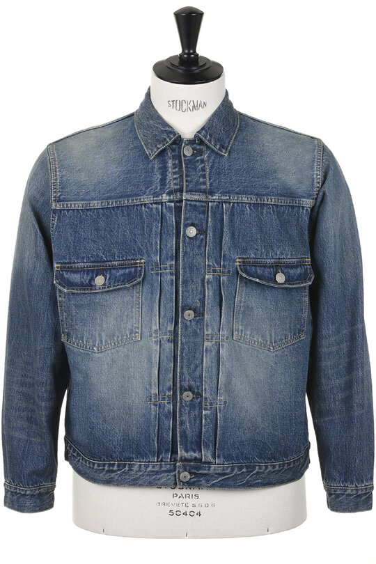 #D4536UW 1950 Denim Jacket Vintage - Indigo