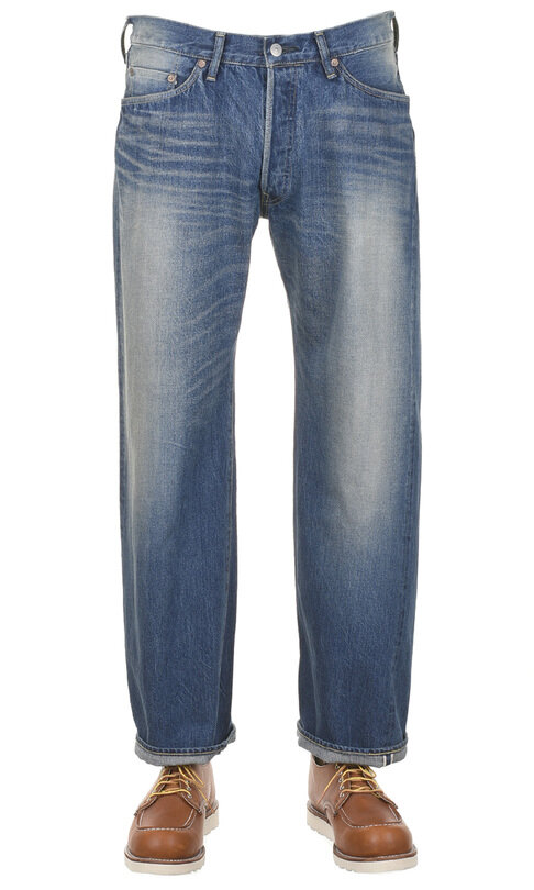 #D1844 1950's Denim Jeans Vintage - Indigo