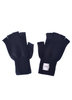 Fingerless Ragg Wool Glove - Navy Thumbnail