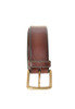 Burnished Leather Belt A/3227 - Brown Thumbnail