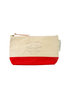 Pouch SL103 - Natural/Red Thumbnail