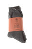 Cotton MI x 2 Pack Socks - Charcoal Thumbnail