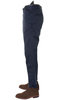 Navy Slim Fit Cotton Stretch Trouser 1ST603 90664 Thumbnail