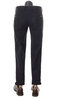 Navy Slim Fit Cotton Stretch Textured Trouser 1ST694 20038 Thumbnail